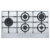 Cooktop a Gás Inox Franke FHMA 905 - 88x51 c/ 5 Queimadores