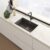 Misturador Monocomando Franke Active em L Slate Gray