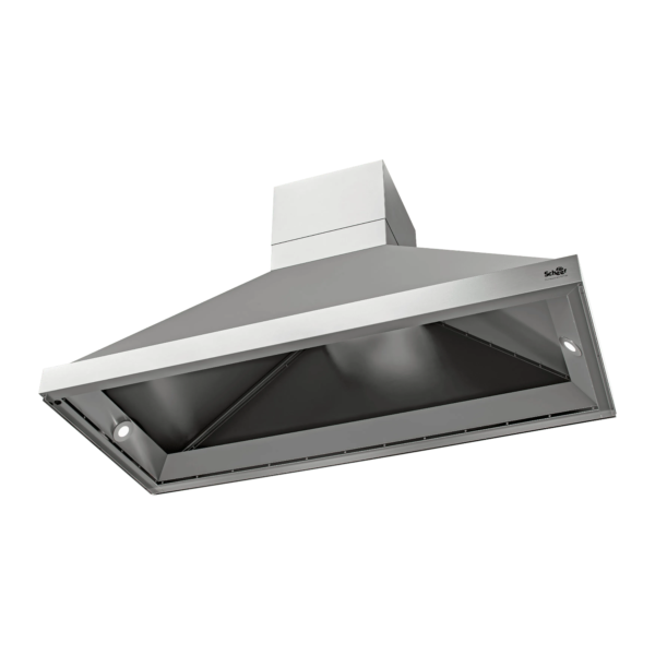 Coifa Central Trapezoidal em Inox Scheer