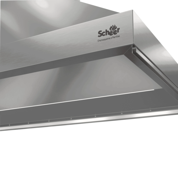 Coifa Central Trapezoidal em Inox Scheer