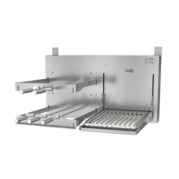 Churrasqueira Rotativa com Grelha Scheer I9 DUE 600