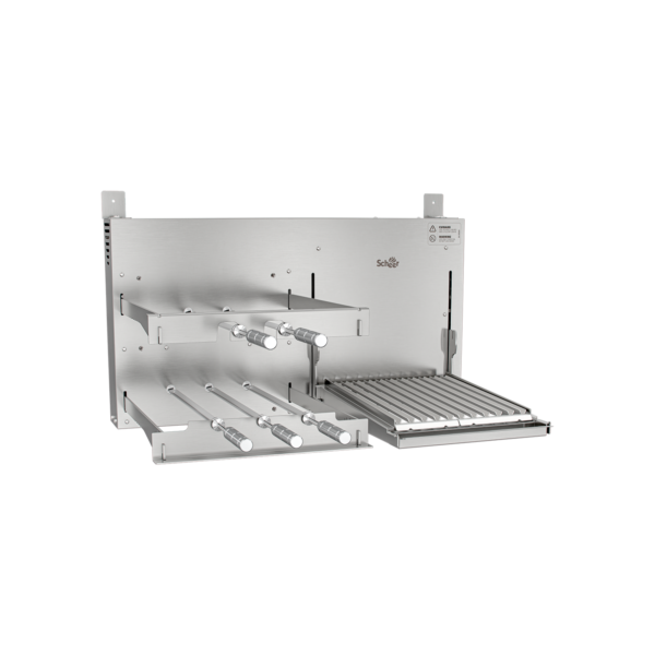 Churrasqueira Rotativa com Grelha Scheer I9 DUE 600