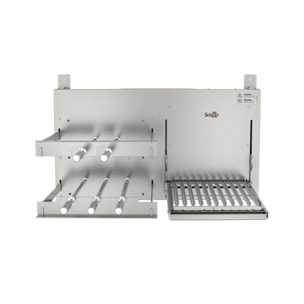 Churrasqueira Rotativa com Grelha Scheer I9 DUE 600