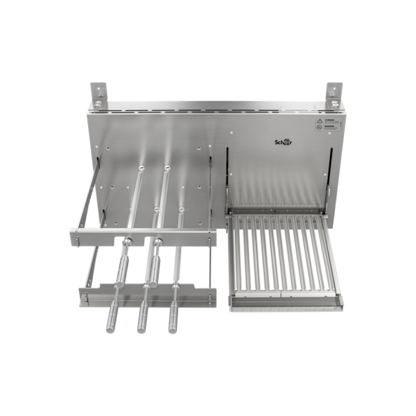 Churrasqueira Rotativa com Grelha Scheer I9 DUE 600