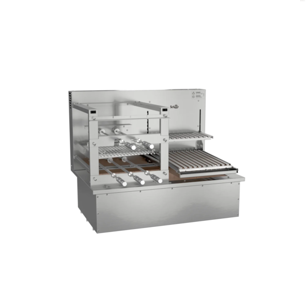 Churrasqueira Rotativa e Grelha Automática para Bancada Cooktop Scheer DUE 600