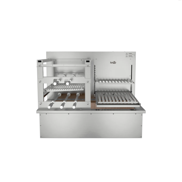 Churrasqueira Rotativa e Grelha Automática para Bancada Cooktop Scheer DUE 600