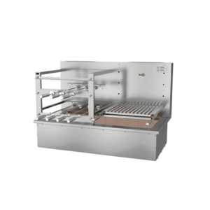 Churrasqueira Rotativa com Grelha para Bancada Cooktop Scheer DUE 610