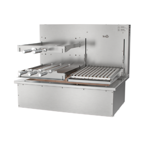 I9-DUE600-COOKTOP_Comercial_01_Perspectiva_Dir.png Churrasqueira Rotativa com Grelha Scheer para Bancada Cooktop I9 DUE 600