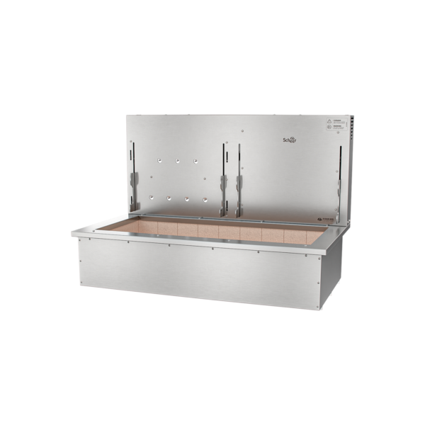 Churrasqueira Rotativa com Grelha Automática para Bancada Cooktop Scheer I9 DUE 605