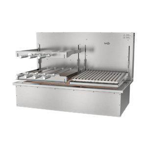 Churrasqueira Rotativa com Grelha Automática para Bancada Cooktop Scheer I9 DUE 605