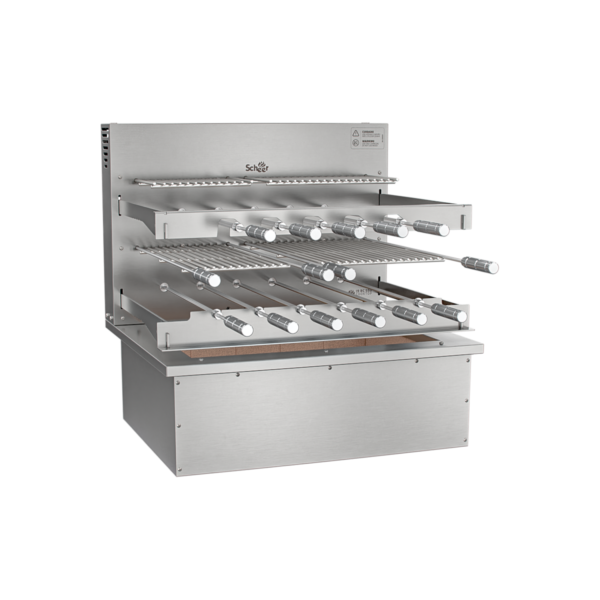 Churrasqueira Rotativa para Bancada Cooktop Scheer I9 RC 550