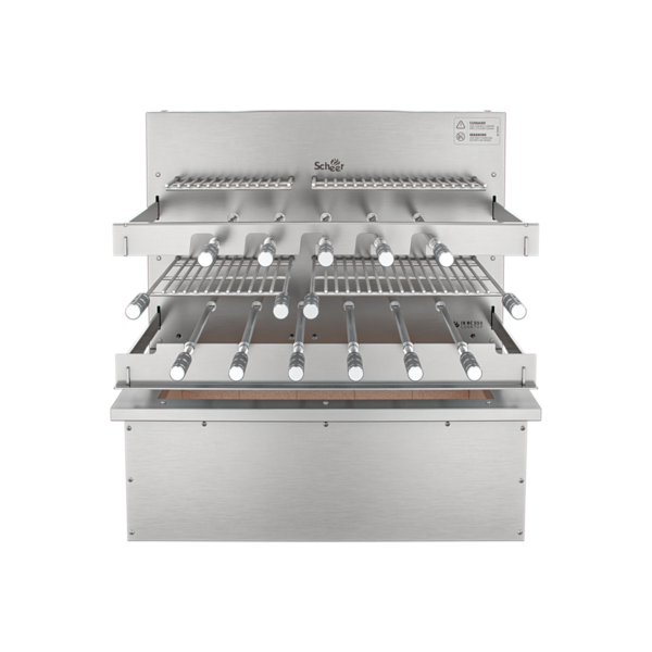 Churrasqueira Rotativa para Bancada Cooktop Scheer I9 RC 550