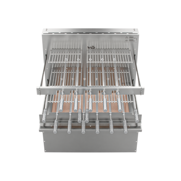 Churrasqueira Rotativa para Bancada Cooktop Scheer I9 RC 550
