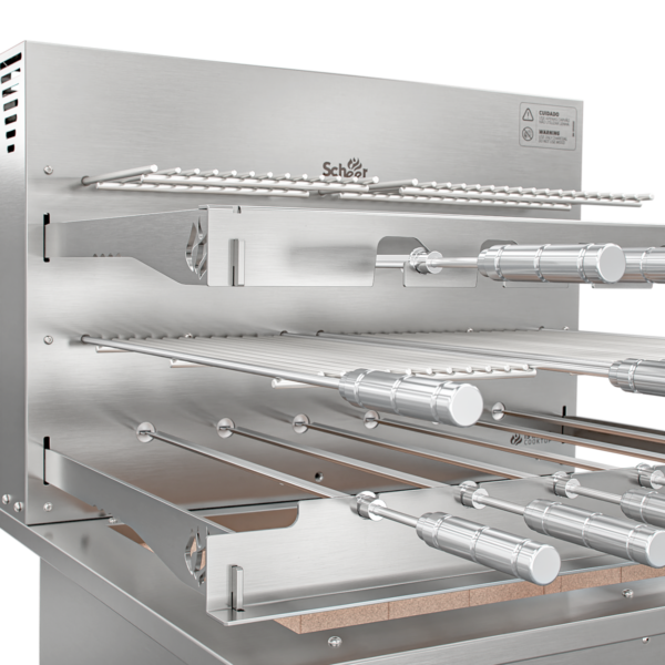 Churrasqueira Rotativa para Bancada Cooktop Scheer I9 RC 550