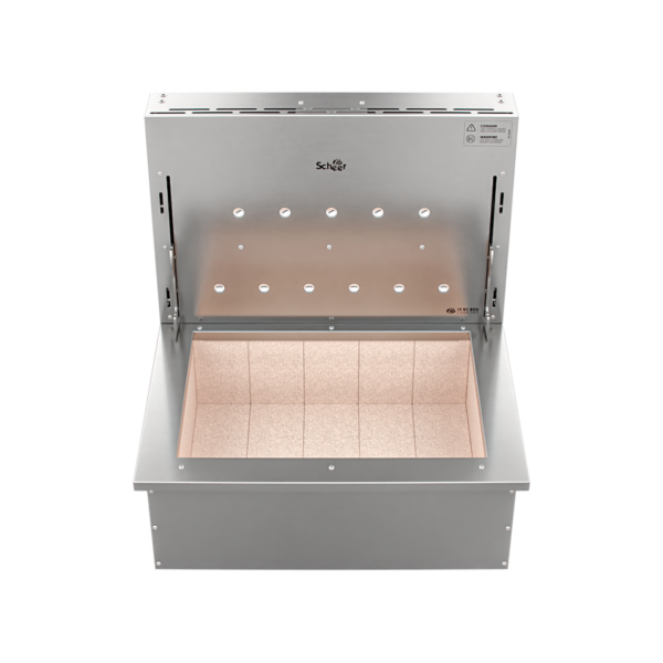 Churrasqueira Rotativa com Grelha Automática para Bancada Cooktop Scheer I9 RC 850