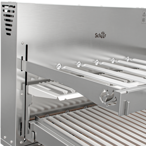 Churrasqueira Rotativa com Grelha Automática para Bancada Cooktop Scheer I9 RC 850