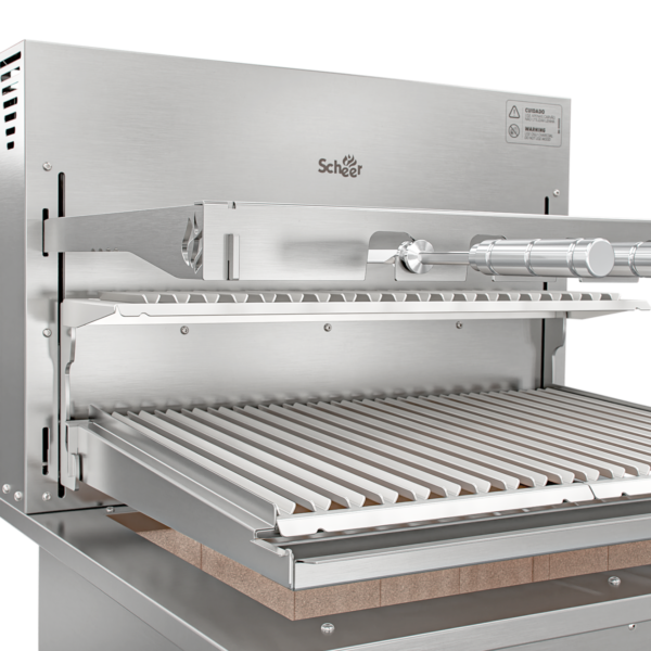 Churrasqueira Rotativa com Grelha Automática para Bancada Cooktop Scheer I9 RC 850