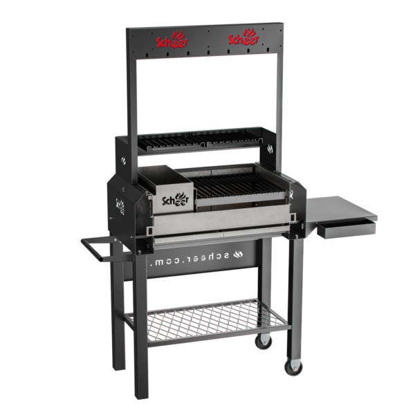 Parrilla Portátil Inox 430 Scheer Porteña