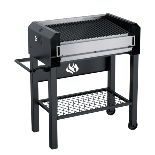 Parrilla Portátil Inox 430 Scheer Porteña