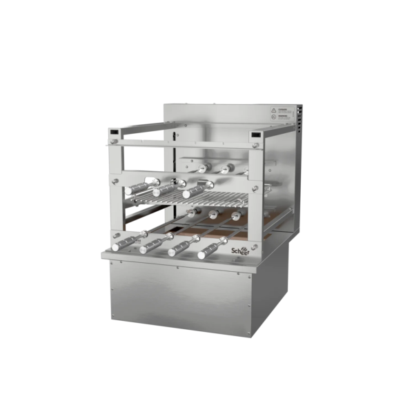 Churrasqueira Rotativa com Grelha Automática para Bancada Cooktop Scheer RC 850