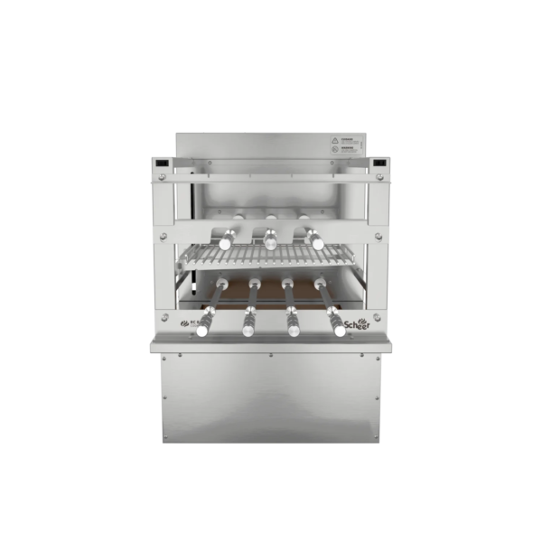 Churrasqueira Rotativa com Grelha Automática para Bancada Cooktop Scheer RC 850