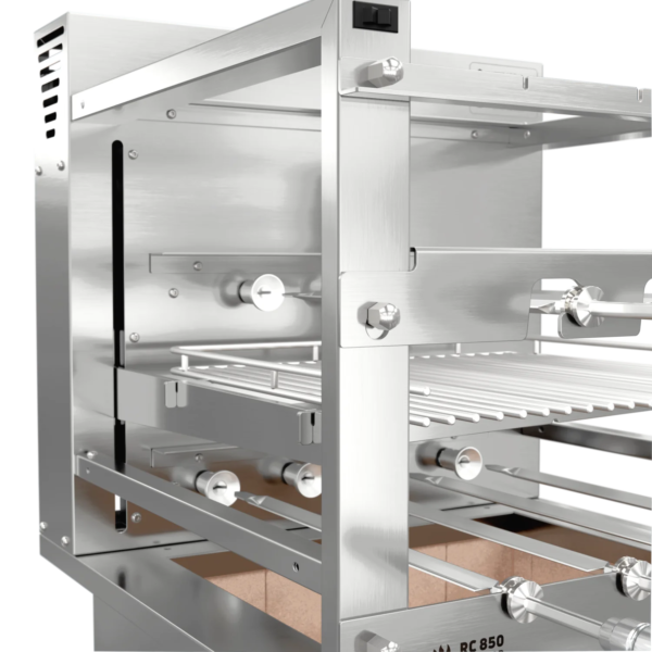 Churrasqueira Rotativa com Grelha Automática para Bancada Cooktop Scheer RC 850