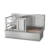 Churrasqueira Rotativa com Braseiro e Grelha Automática para Bancada Cooktop Scheer TRE 900