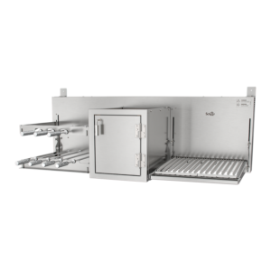 Churrasqueira Rotativa com Braseiro e Grelha Automática Scheer I9 TRE 905