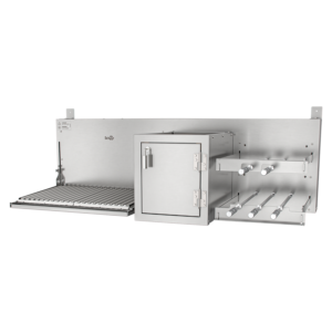 Churrasqueira Rotativa com Braseiro e Grelha Automática Scheer I9 TRE 900