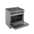 Fogão Freestanding Austin Black 90 Crissair
