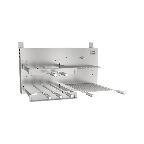 Churrasqueira Rotativa com Grelha Scheer I9 DUE 610