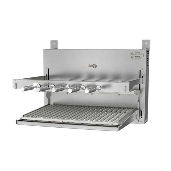 Churrasqueira Rotativa com Grelha Automática Scheer I9 RC 850