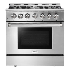 Fogão Benmax 92cm Inox - STOVG36FI